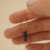  SPARKLE HEART EMERALD MINI CURB BRACELET 