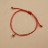  DROPBALL - RED LUCKY STRING BRACELET 