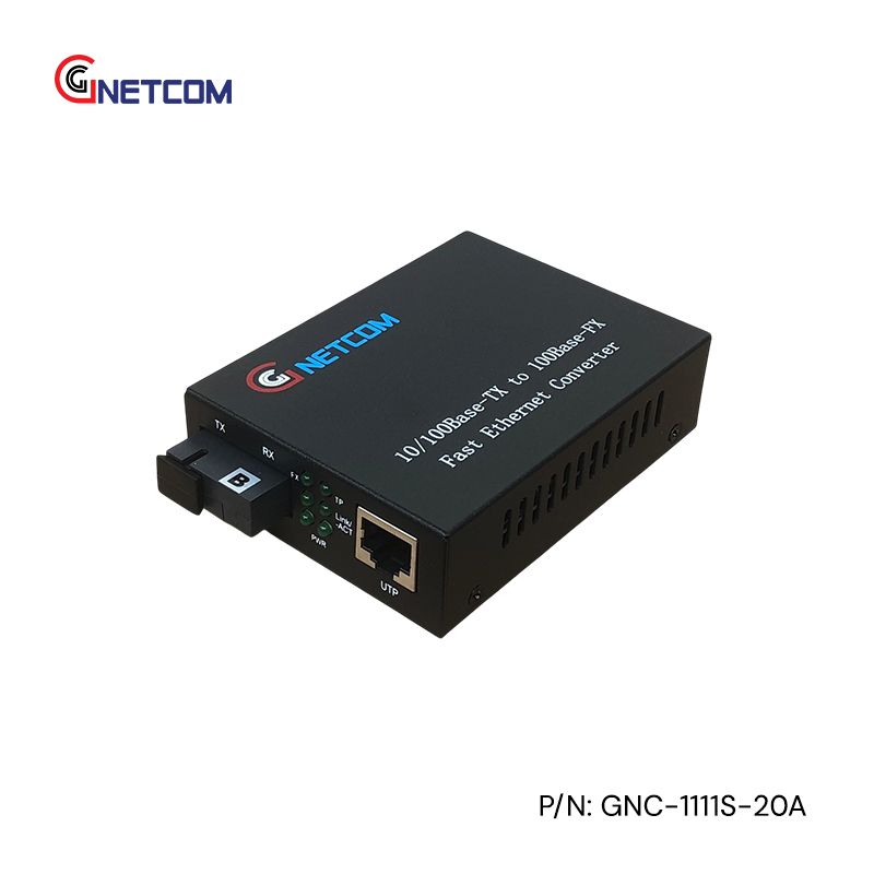 Bộ chuyển đổi quang điện GNETCOM 10/100M GNC-1111S-20A/B