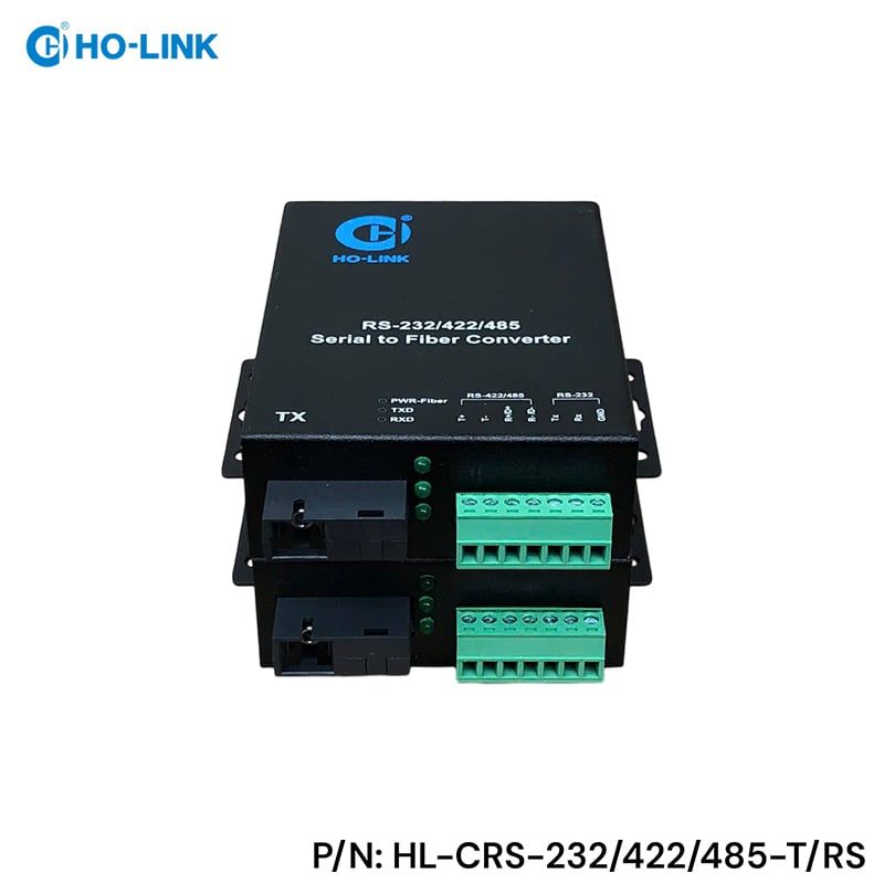 Bộ chuyển đổi serial qua quang HO-LINK HL-CRS-232/485/422-T/RS
