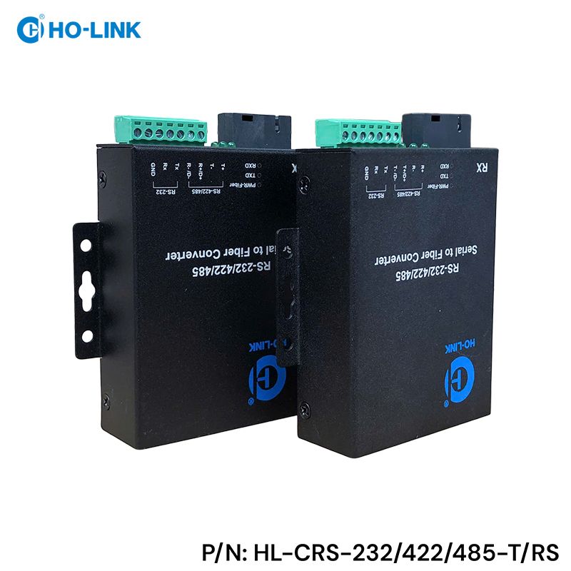 Bộ chuyển đổi serial qua quang HO-LINK HL-CRS-232/485/422-T/RS