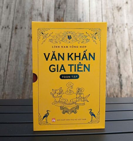  Văn Khấn Gia Tiên (toàn tập) - Bản cao cấp, có hộp 