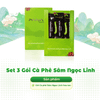  Set 3 Gói Cà phê Sâm Ngọc Linh Hòa Tan 