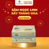  Sâm Ngọc Linh Sấy Thăng Hoa- Hộp 1gram 