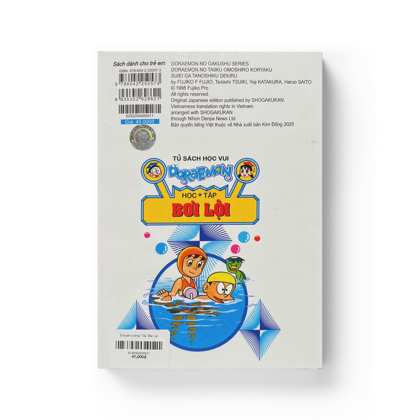 Doraemon Học Tập: Bơi Lội