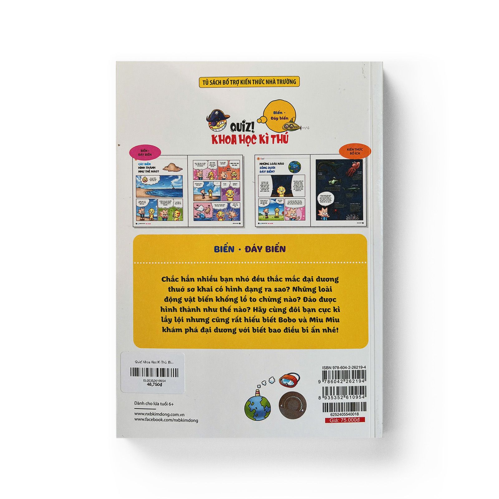 Quiz! Khoa Học Kì Thú: Biển - Đáy Biển