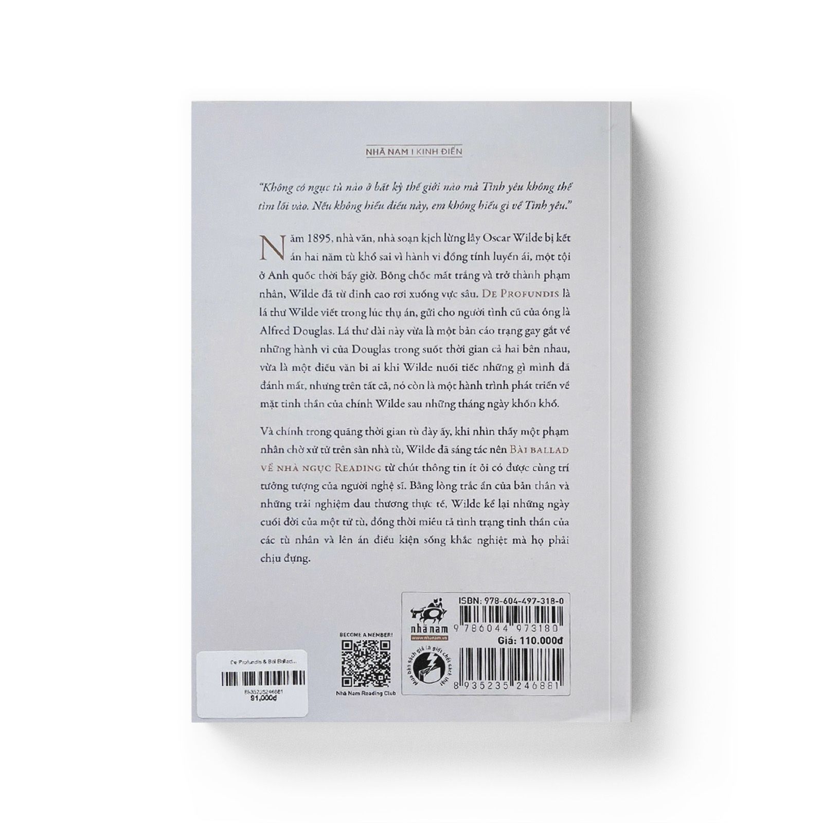 De Profundis & Bài Ballad Về Nhà Ngục Reading