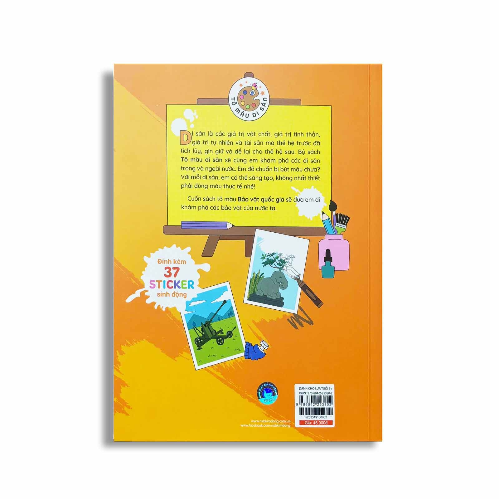 Tô Màu Di Sản - Bảo Vật Quốc Gia