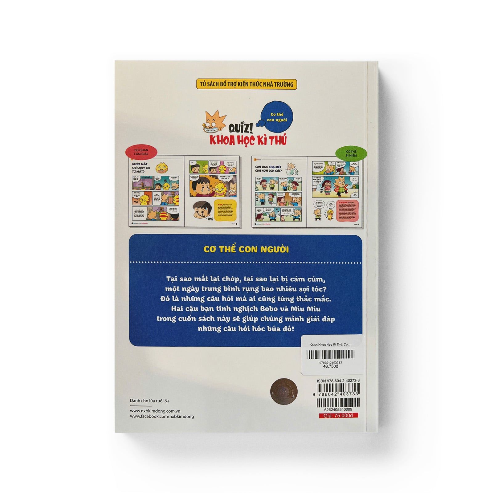 Quiz! Khoa Học Kì Thú: Cơ Thể Con Người