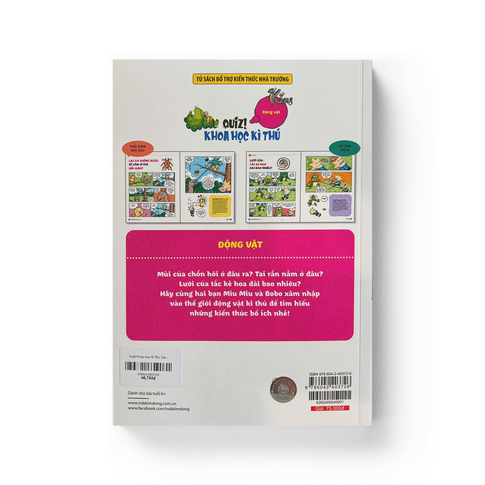 Quiz! Khoa Học Kì Thú: Động Vật