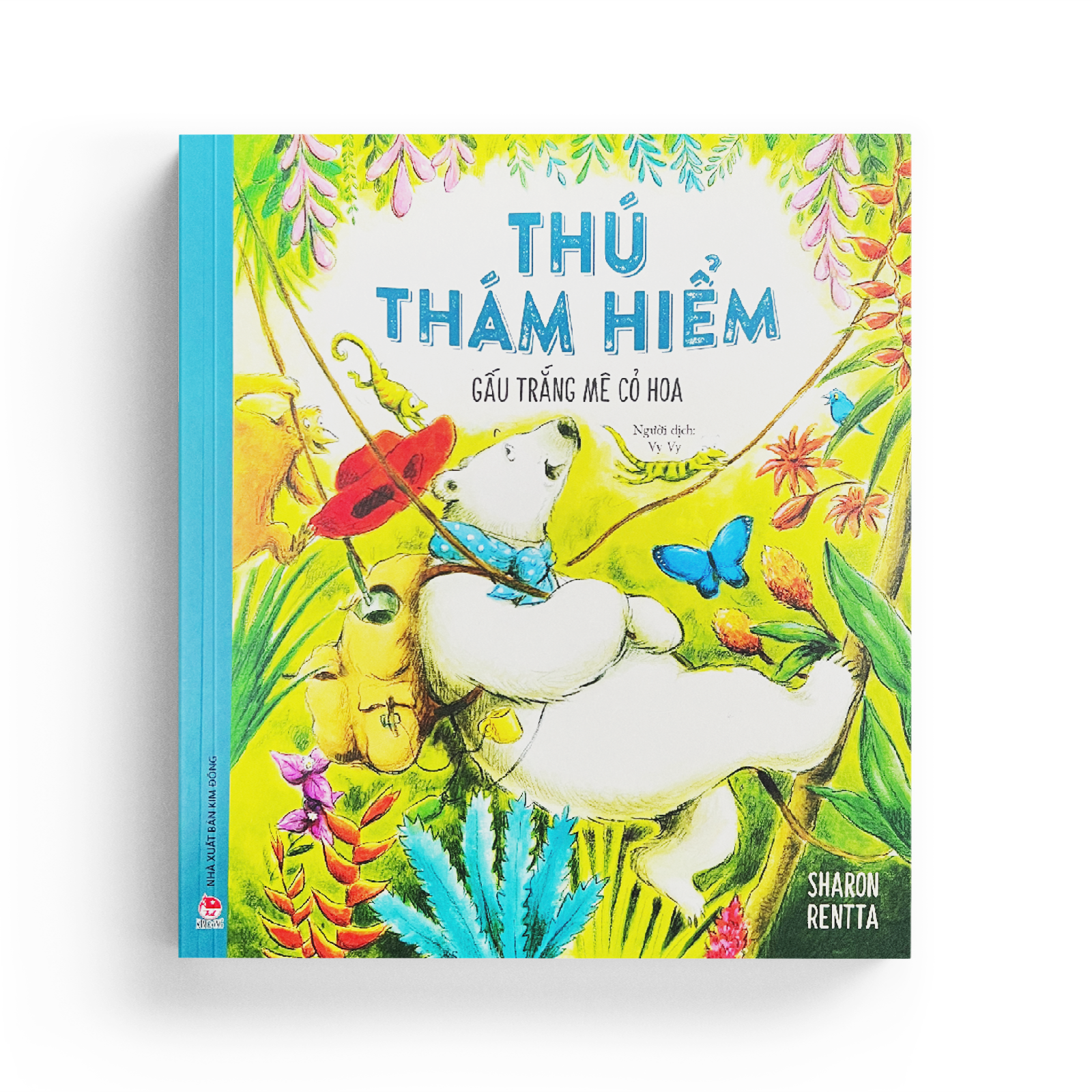 Thú Thám Hiểm: Gấu Trắng Mê Cỏ Hoa