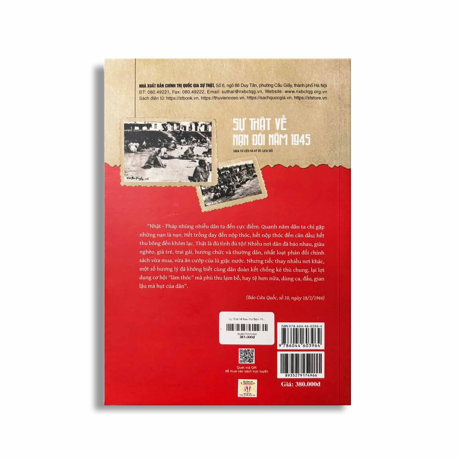 Sự Thật Về Nạn Đói Năm 1945