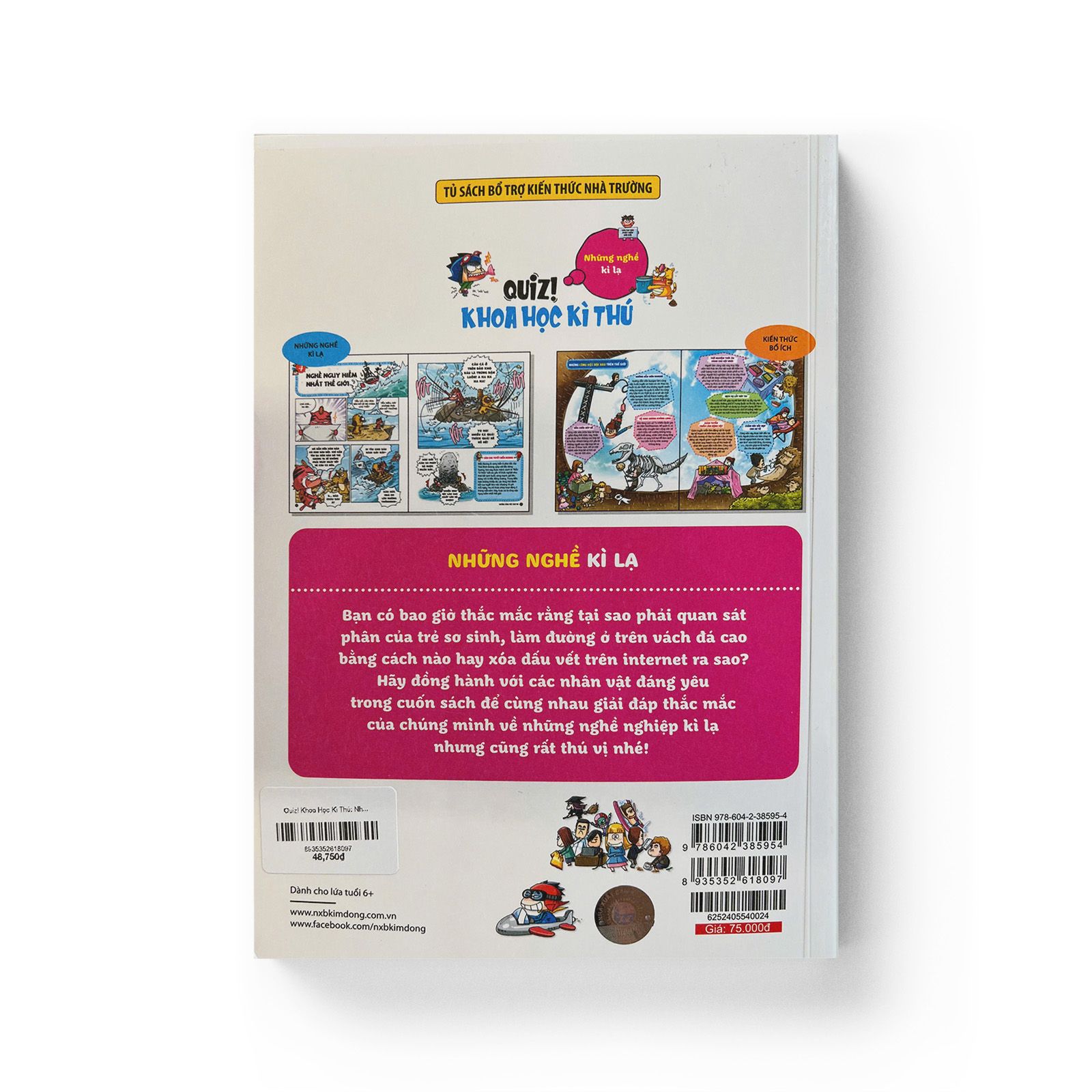 Quiz! Khoa Học Kì Thú: Những Nghề Kì Lạ