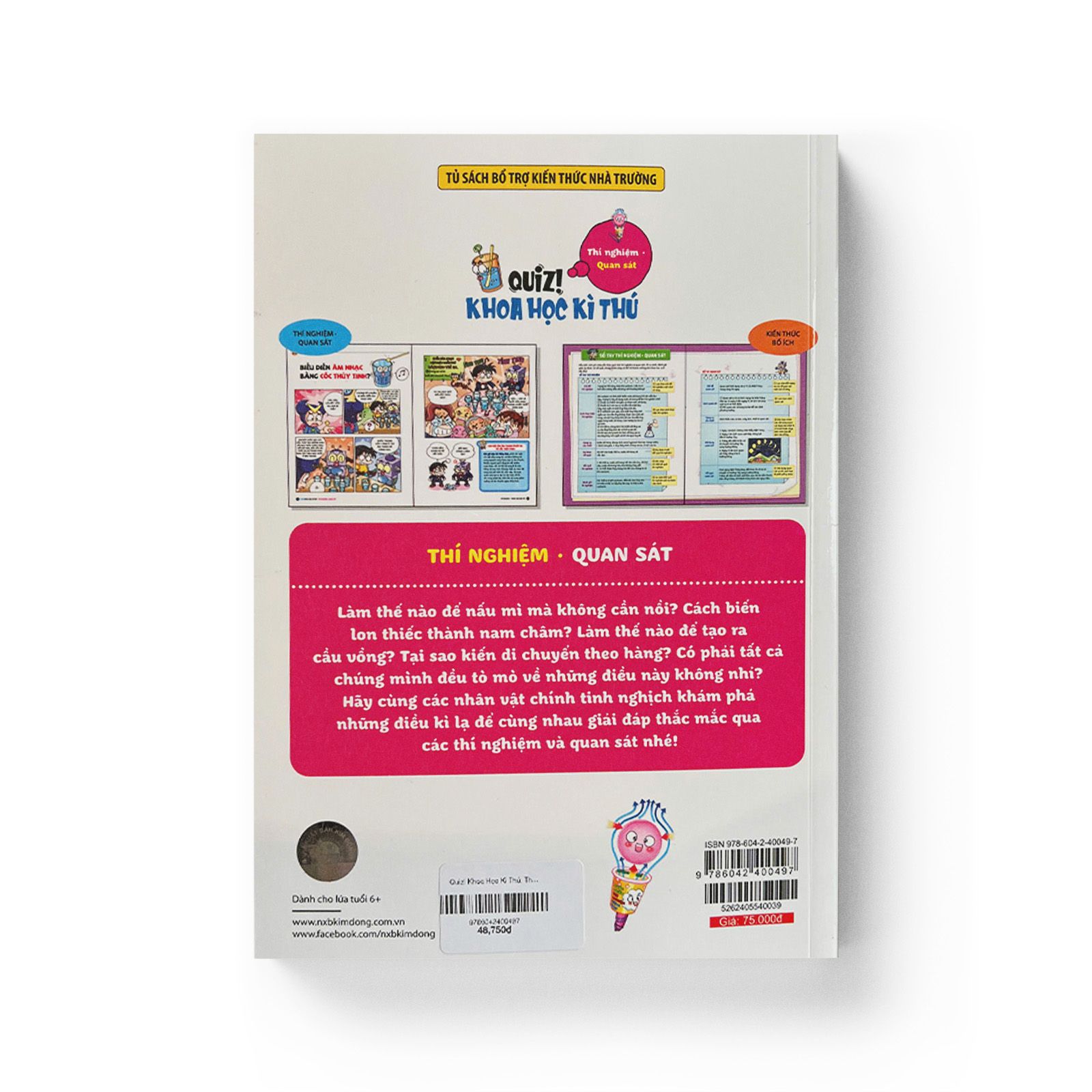 Quiz! Khoa Học Kì Thú: Thí Nghiệm - Quan Sát