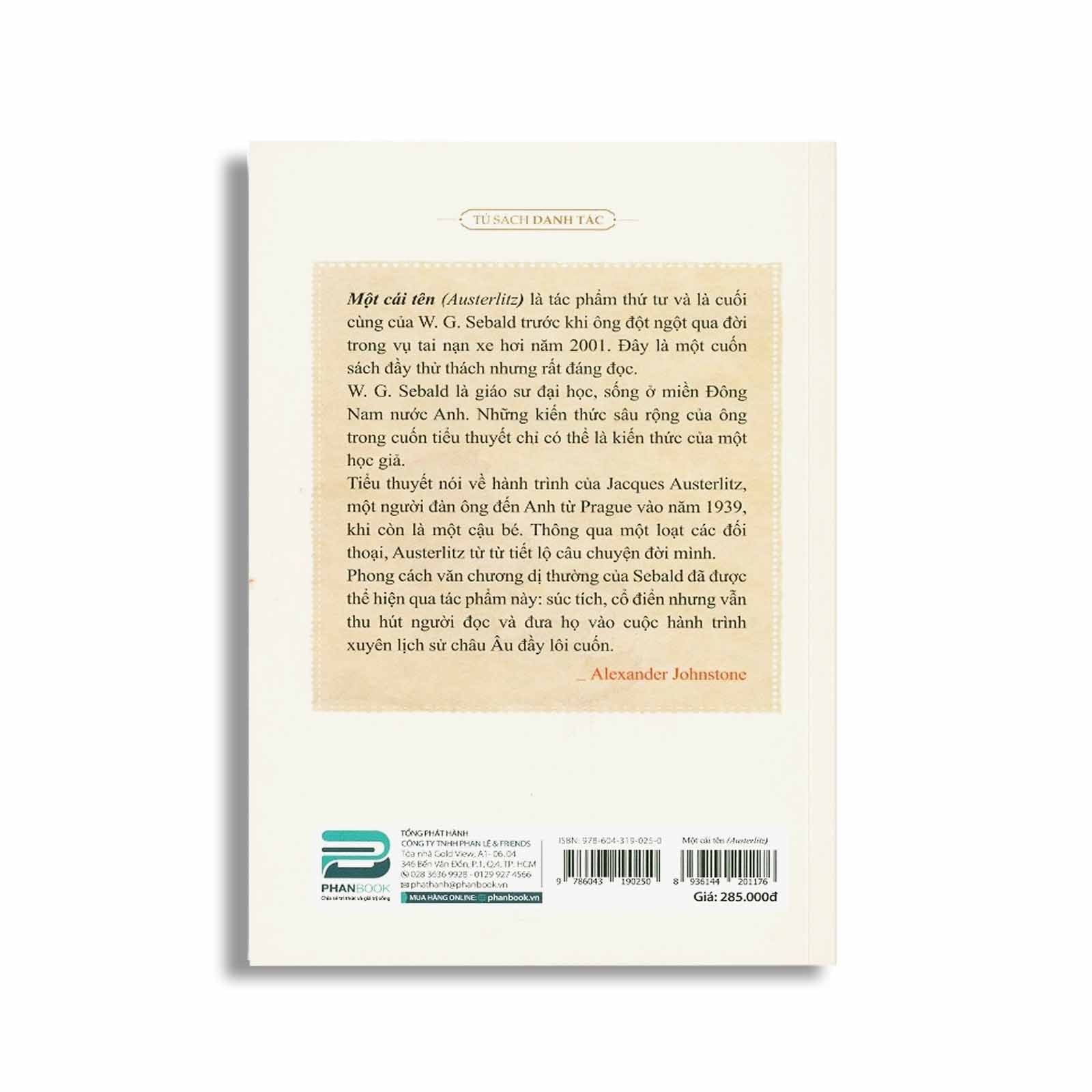 Một Cái Tên - Austerlitz