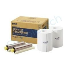 Giấy in ảnh và băng mực 6R cho máy in DNP DS620 khổ 15x20cm - In được 400 ảnh