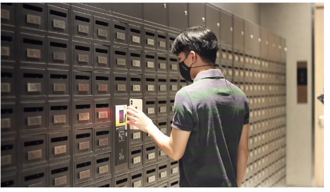 Smart Locker hòm thư thông minh Model S-Locker Letter