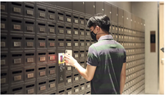 Smart Locker hòm thư thông minh Model S-Locker Letter