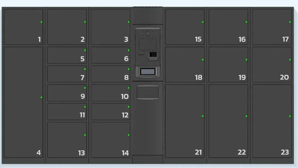 S Locker Tủ Gửi Đồ Thông Minh Smart Locker S-locker Simple Bảo Mật An Toàn