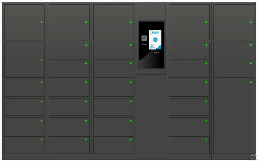 Tủ Gửi Đồ Thông Minh Smart Locker S-locker Simple