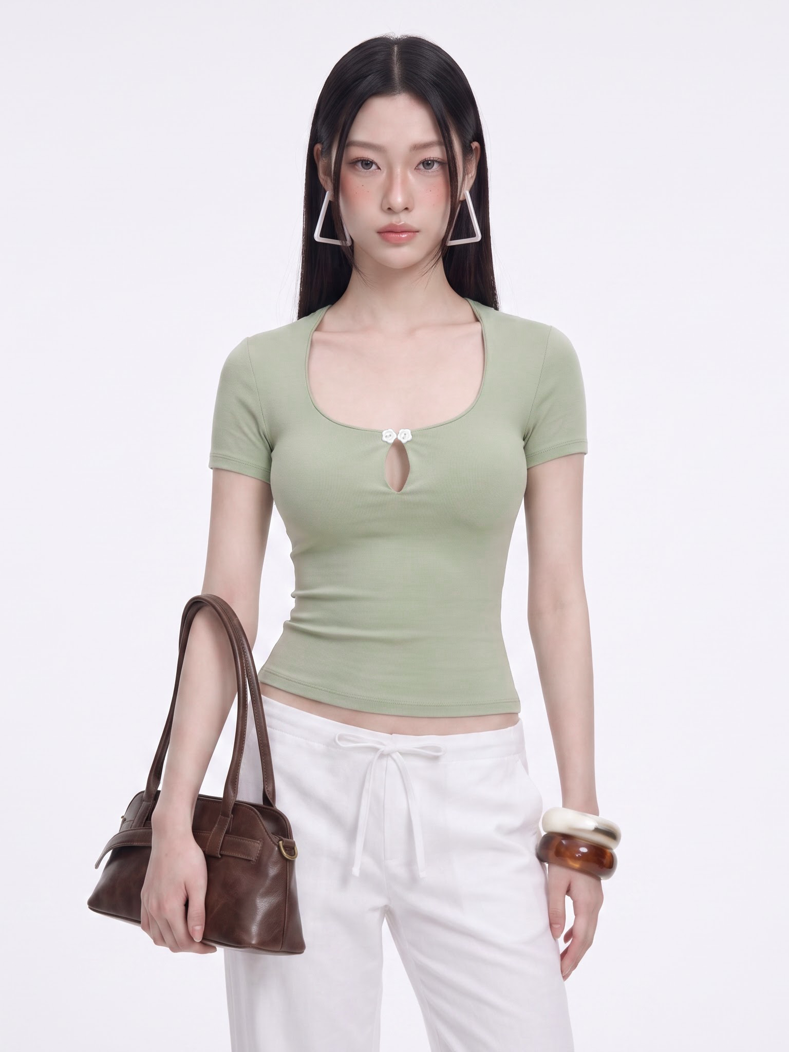  ÁO TAY NGẮN / BELLA TOP (ATN02) 