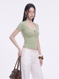  ÁO TAY NGẮN / BELLA TOP (ATN02) 