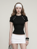  ÁO TAY NGẮN / BOUTON TOP (ATN01) 