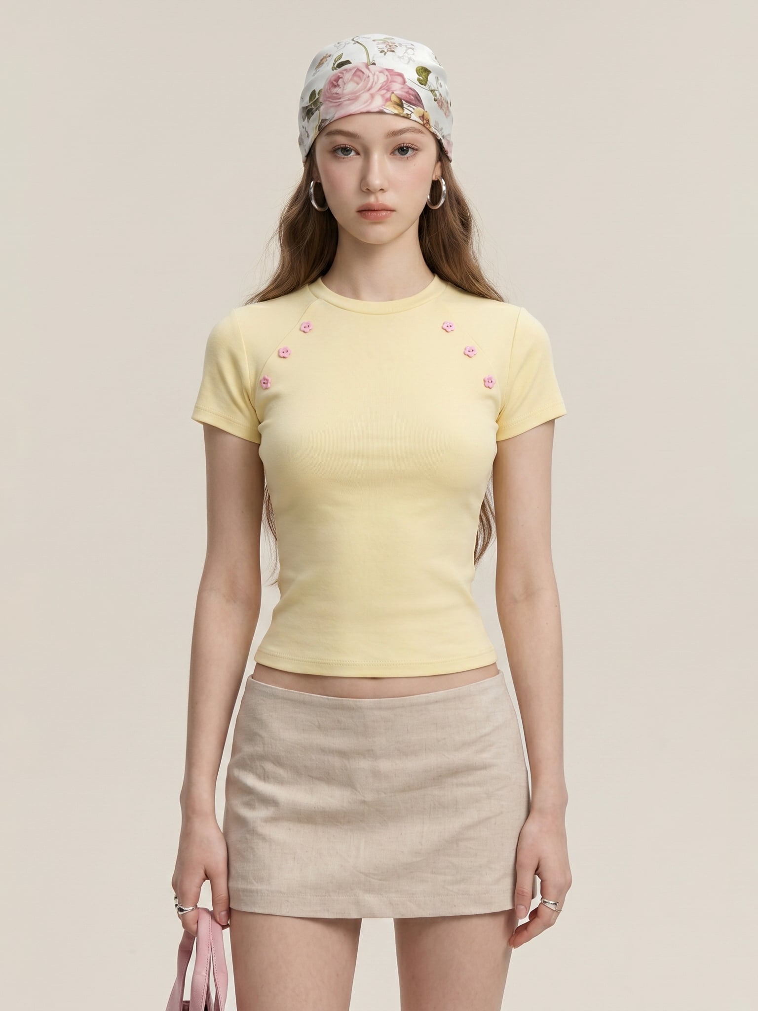  ÁO TAY NGẮN / BOUTON TOP (ATN01) 