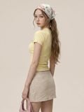  ÁO TAY NGẮN / BOUTON TOP (ATN01) 