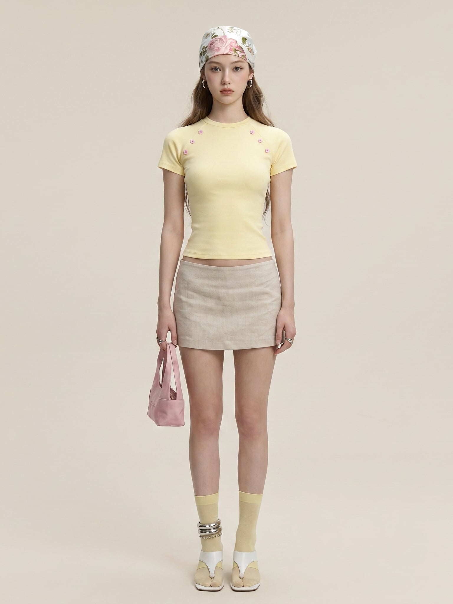  ÁO TAY NGẮN / BOUTON TOP (ATN01) 