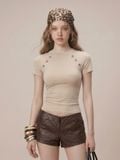  ÁO TAY NGẮN / BOUTON TOP (ATN01) 