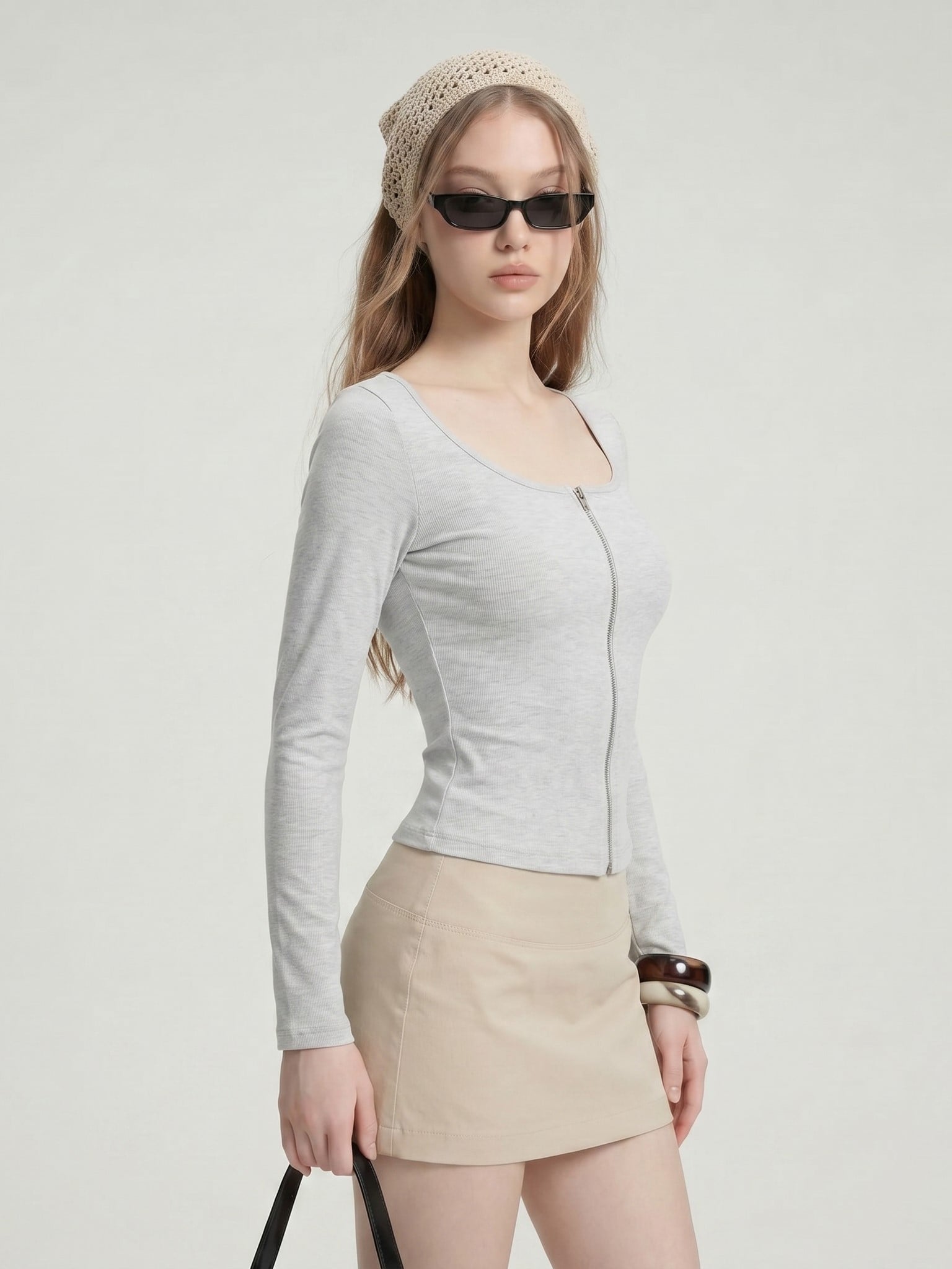  ÁO TAY DÀI / CAMELLIA TOP (ATD05) 