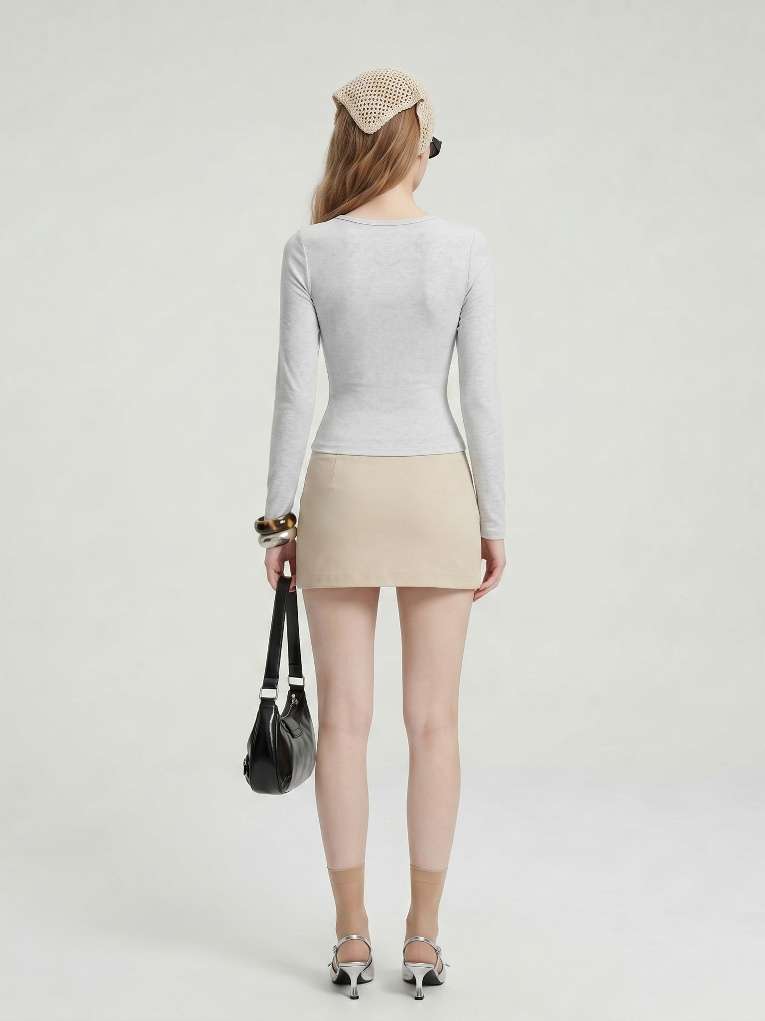  ÁO TAY DÀI / CAMELLIA TOP (ATD05) 