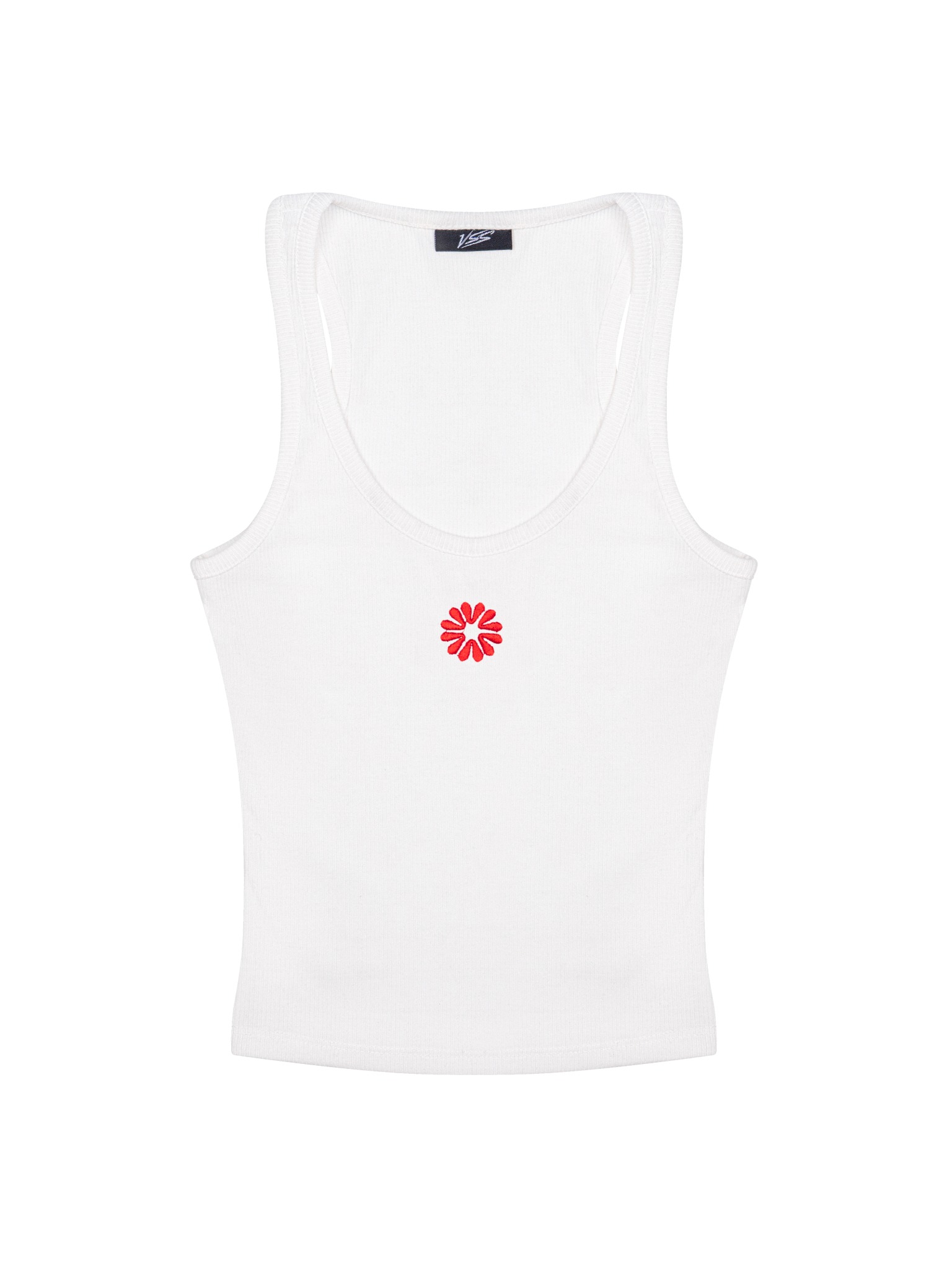  Áo Ba Lỗ Nữ Ôm Body Chiết Eo Thêu Hoa Cúc (ABL03) 