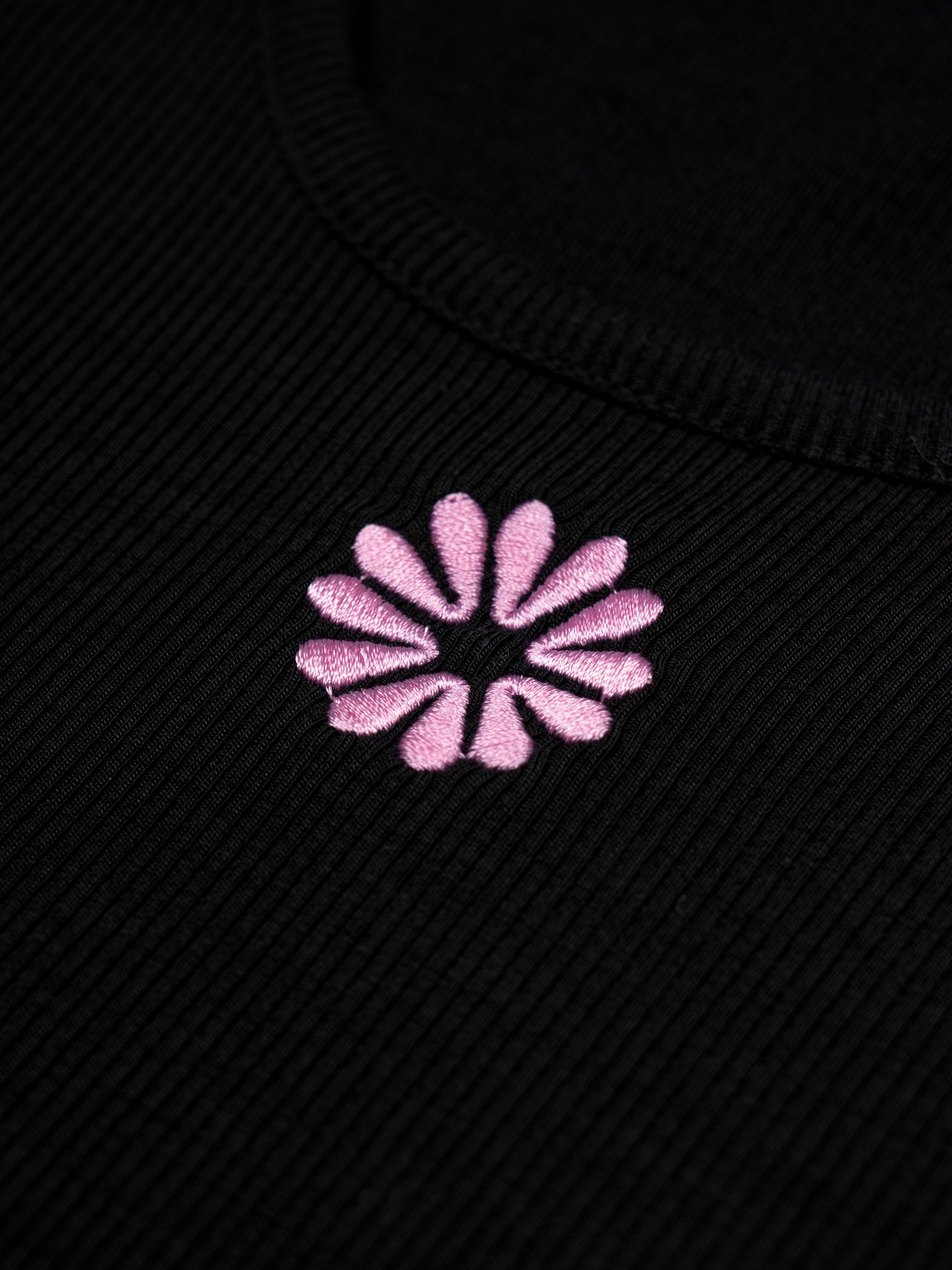  Áo Ba Lỗ Nữ Ôm Body Chiết Eo Thêu Hoa Cúc (ABL03) 