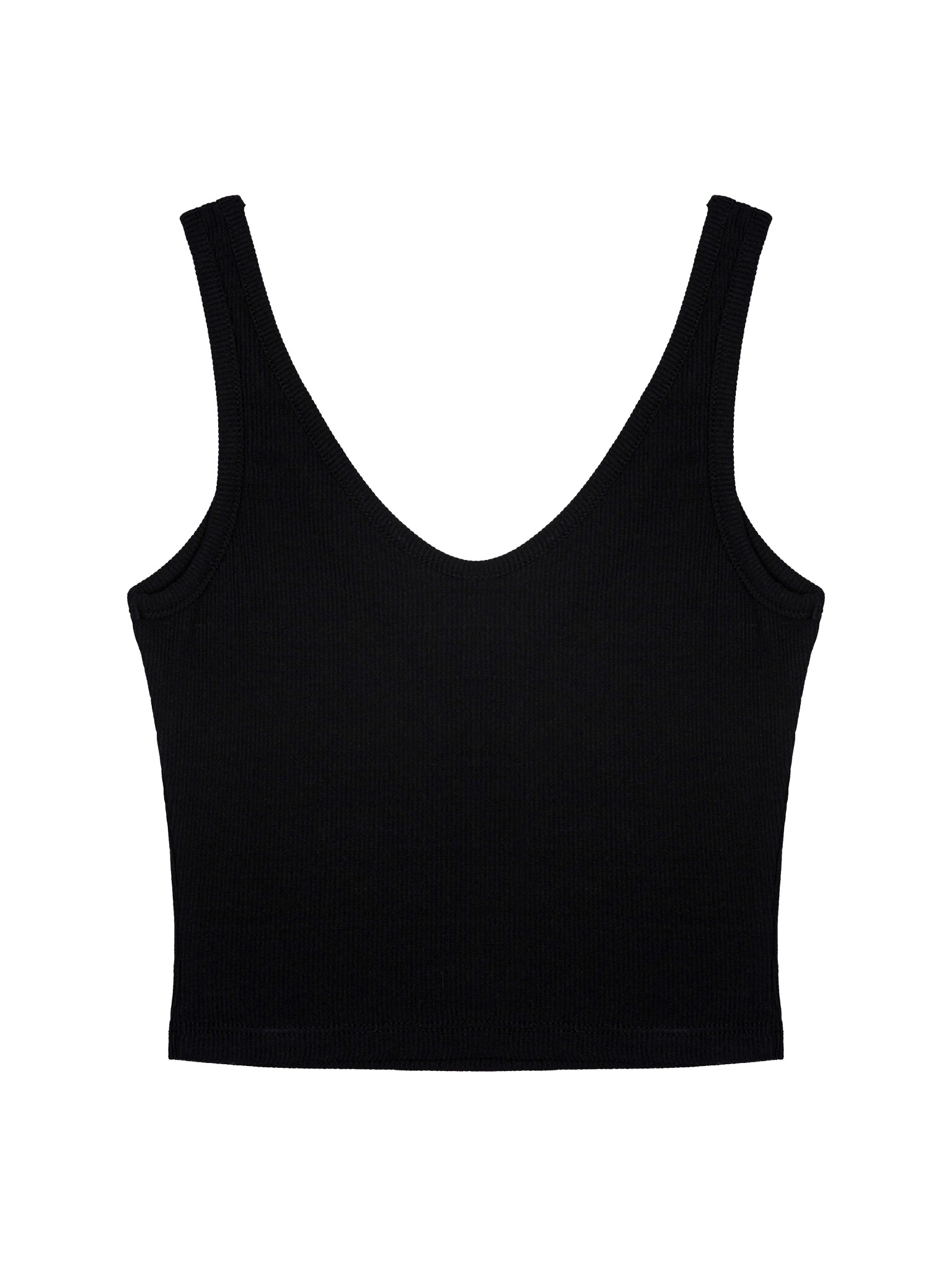  Áo Ba Lỗ Nữ Croptop Cổ Chữ V Ôm Body Chiết Eo (ABL07) 