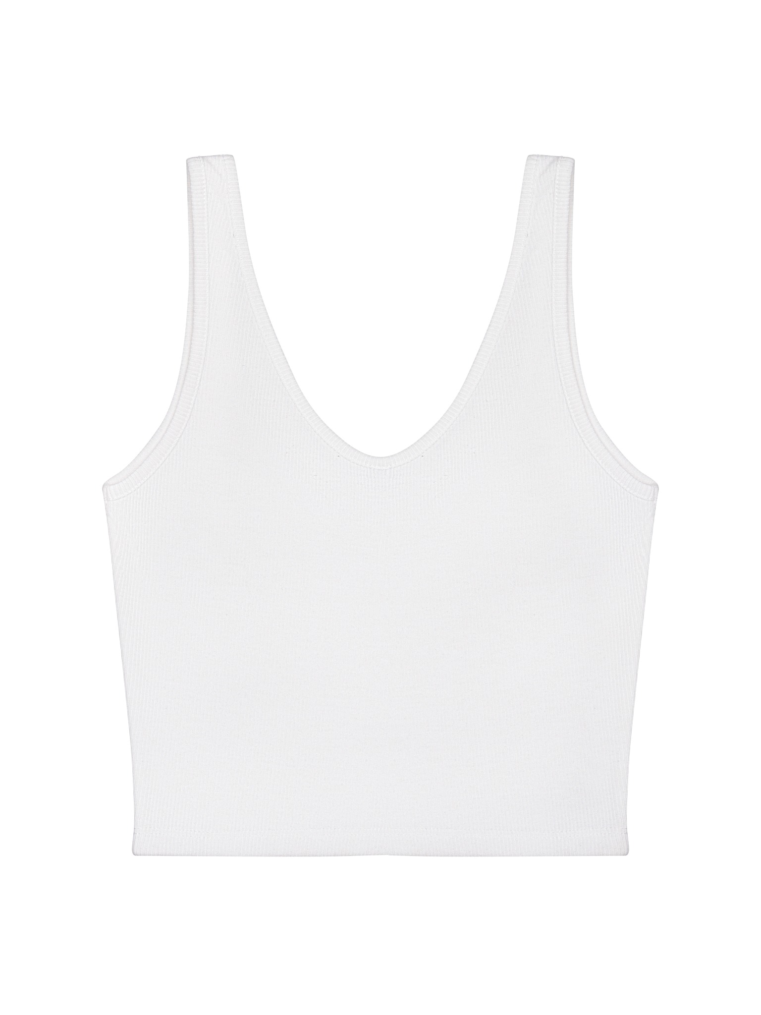  Áo Ba Lỗ Nữ Croptop Cổ Chữ V Ôm Body Chiết Eo (ABL07) 