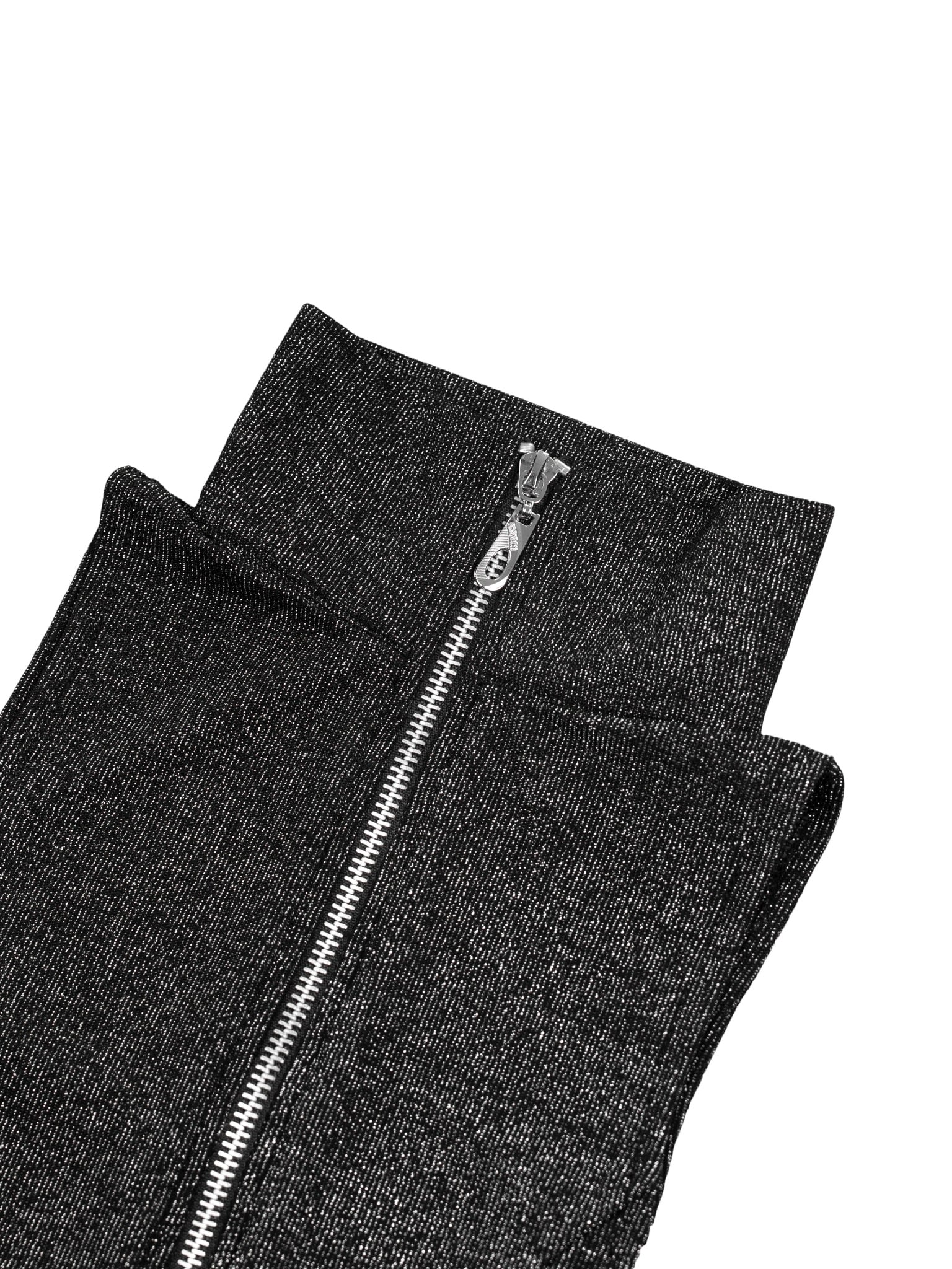  Áo Ba Lỗ Nữ Body Chiết Eo Cổ Trụ Vải Kim Tuyến Khoá Kéo Kim Loại (ABL12) 