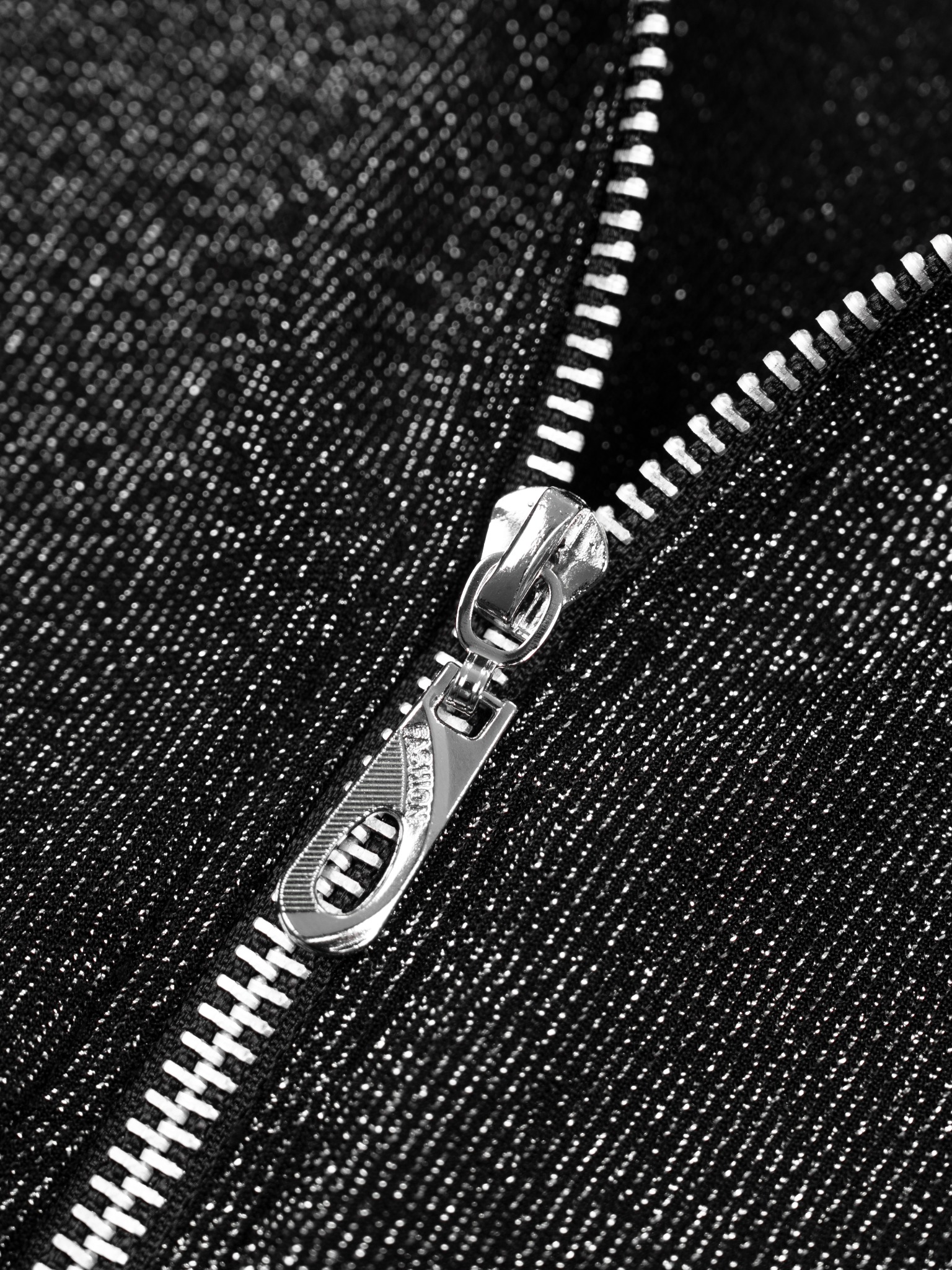  Áo Ba Lỗ Nữ Body Chiết Eo Cổ Trụ Vải Kim Tuyến Khoá Kéo Kim Loại (ABL12) 