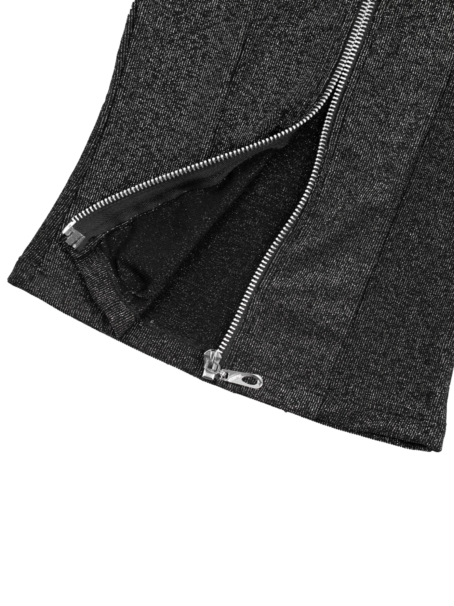  Áo Ba Lỗ Nữ Body Chiết Eo Cổ Trụ Vải Kim Tuyến Khoá Kéo Kim Loại (ABL12) 