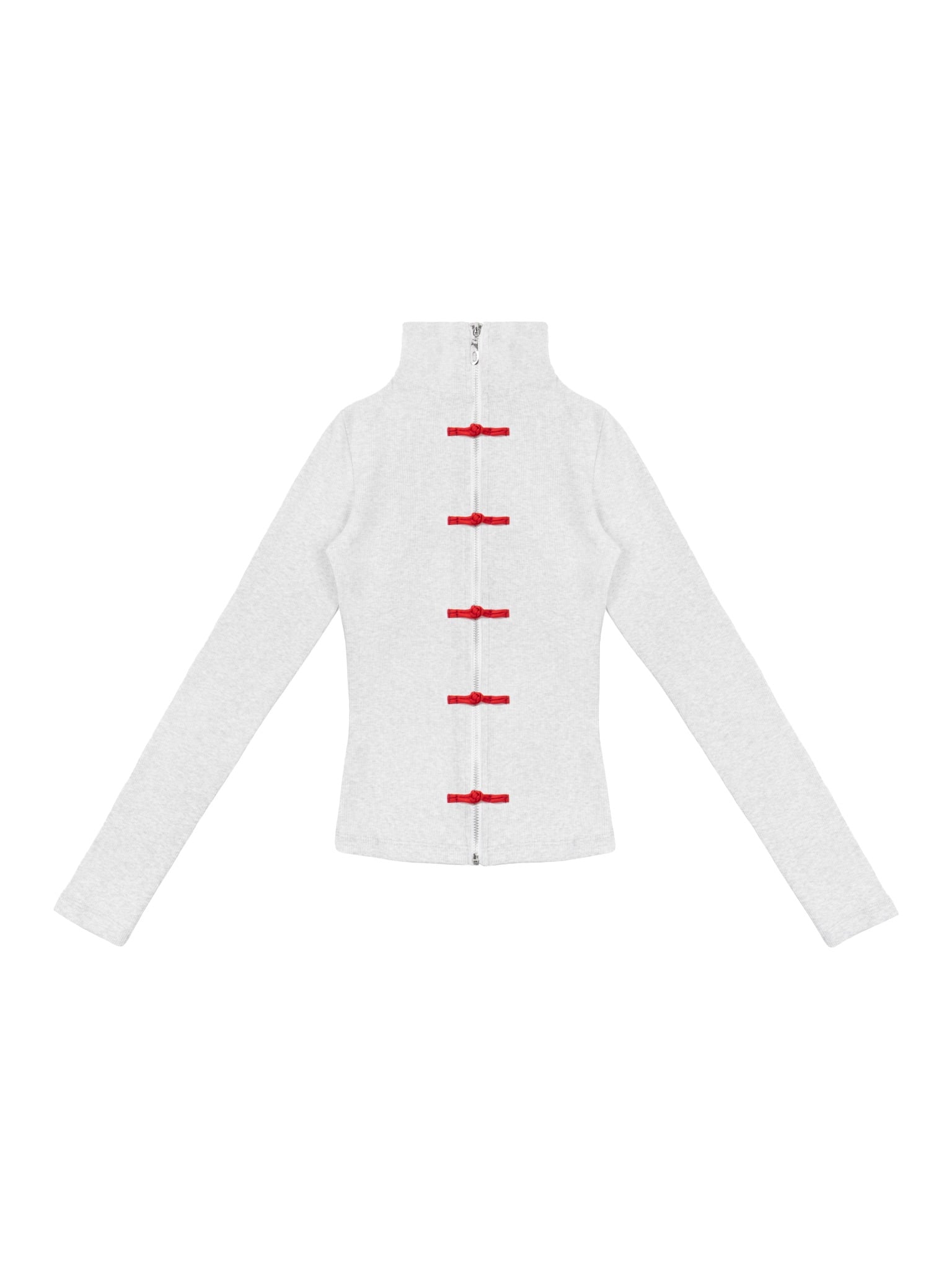  Áo Dài Tay Nữ Ôm Body Chiết Eo Cổ Lọ Khoá Kéo (ATD02) 