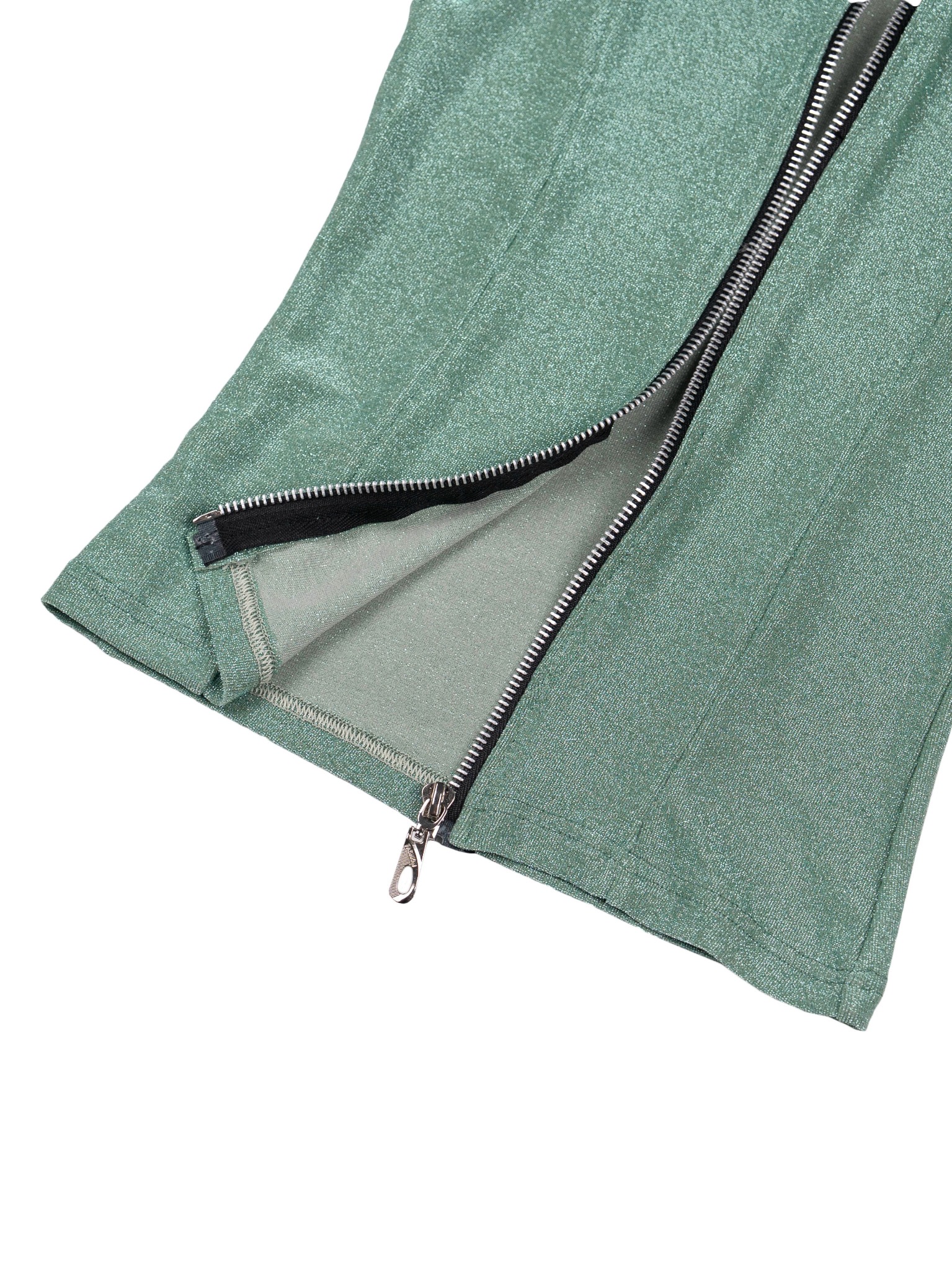  Áo Ba Lỗ Nữ Body Chiết Eo Cổ Trụ Vải Kim Tuyến Khoá Kéo Kim Loại (ABL12) 