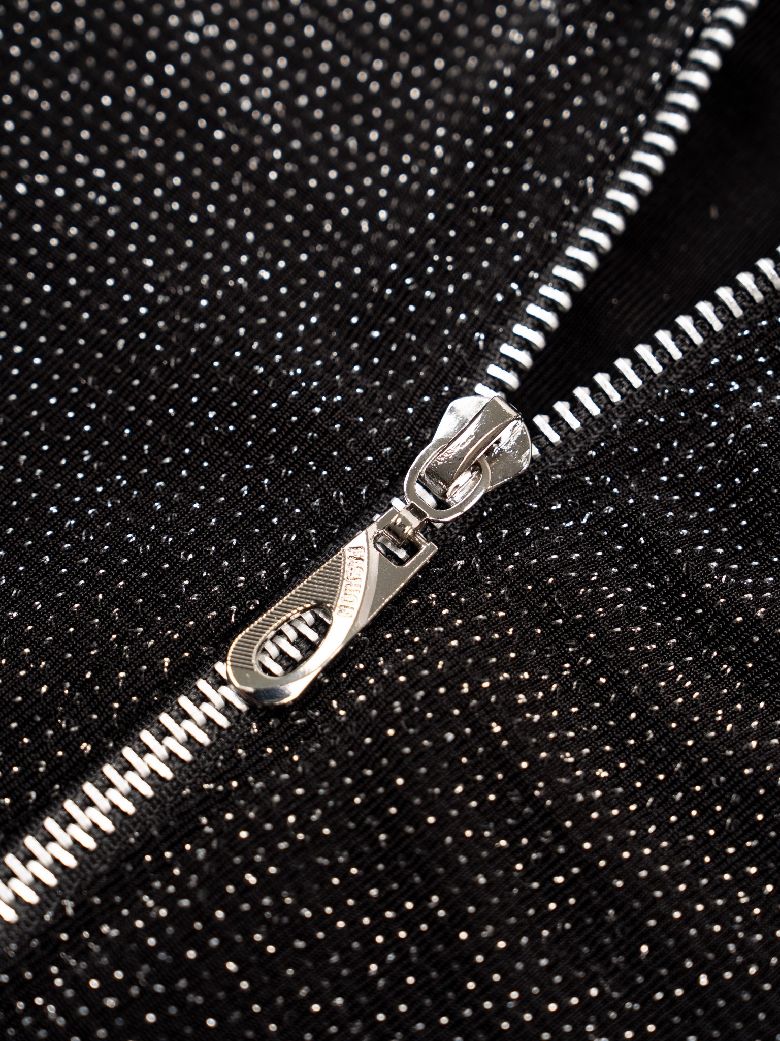  Áo Ba Lỗ Nữ Body Chiết Eo Cổ Trụ Vải Kim Tuyến Khoá Kéo Kim Loại (ABL12) 