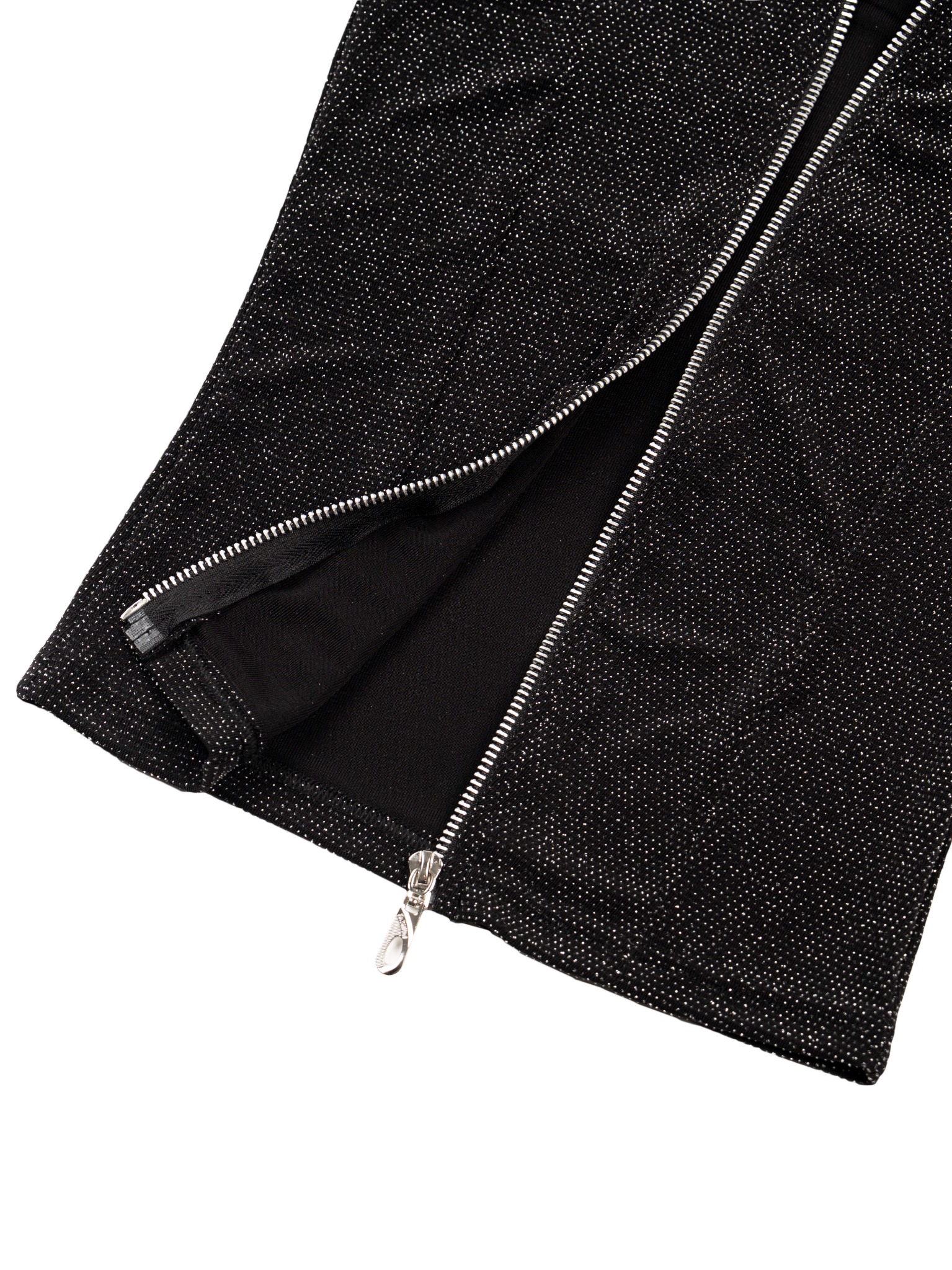  Áo Ba Lỗ Nữ Body Chiết Eo Cổ Trụ Vải Kim Tuyến Khoá Kéo Kim Loại (ABL12) 