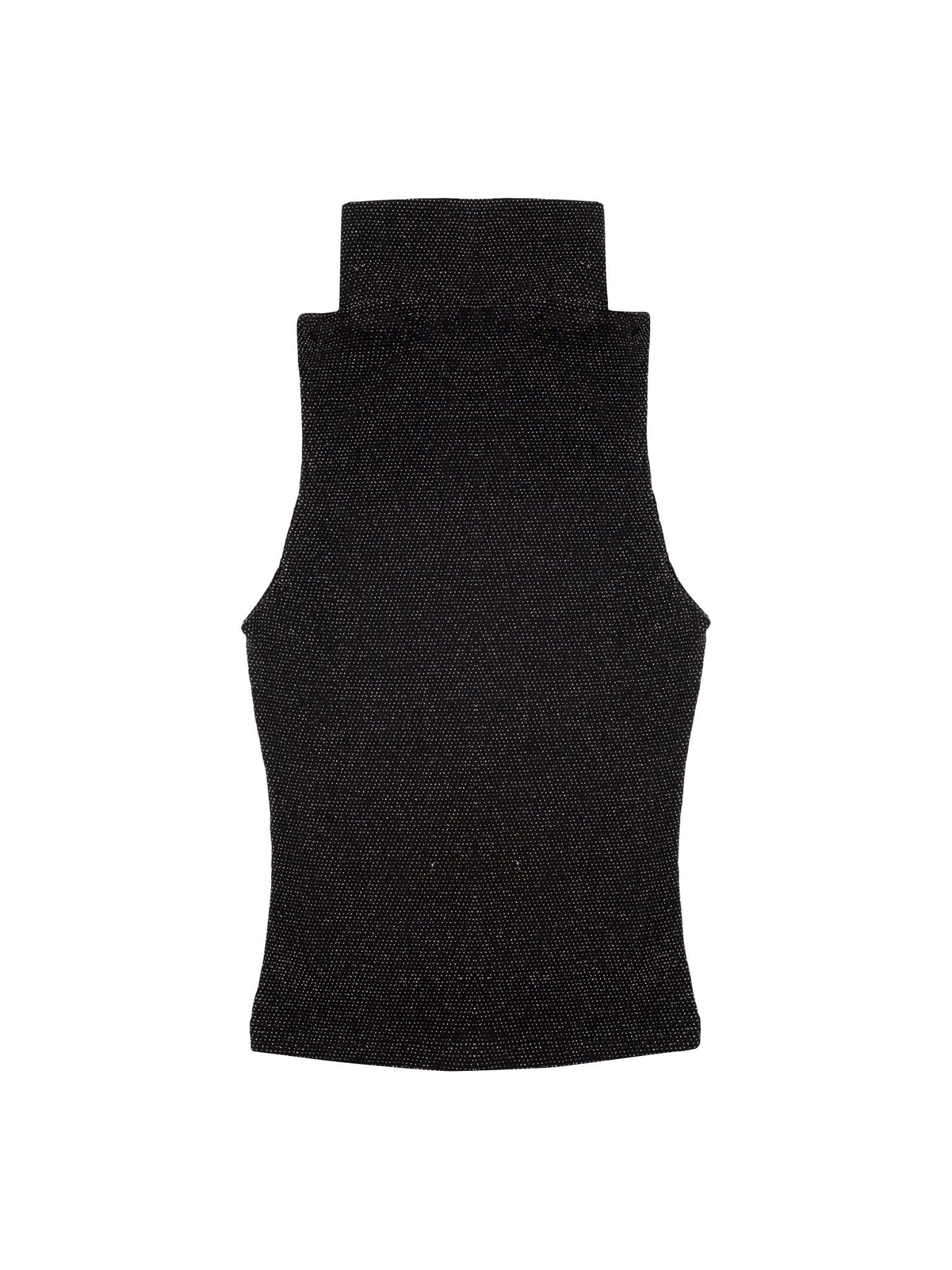  Áo Ba Lỗ Nữ Body Chiết Eo Cổ Trụ Vải Kim Tuyến Khoá Kéo Kim Loại (ABL12) 