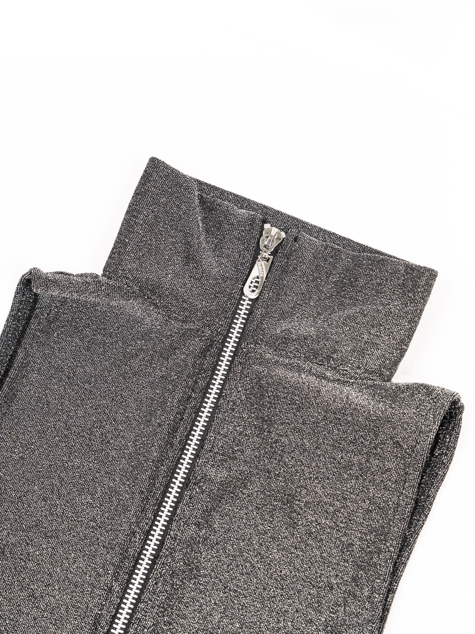  Áo Ba Lỗ Nữ Body Chiết Eo Cổ Trụ Vải Kim Tuyến Khoá Kéo Kim Loại (ABL12) 