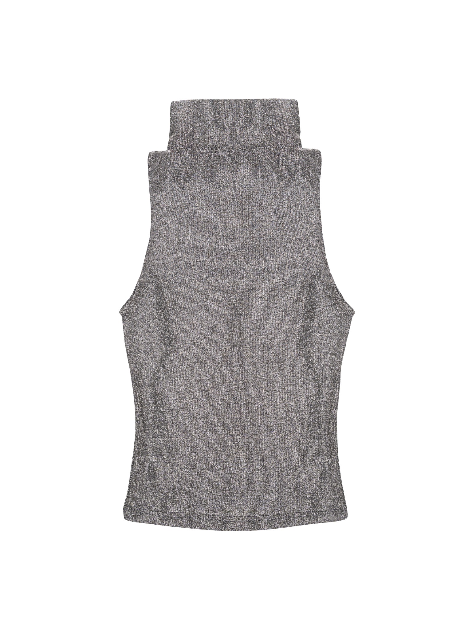  Áo Ba Lỗ Nữ Body Chiết Eo Cổ Trụ Vải Kim Tuyến Khoá Kéo Kim Loại (ABL12) 