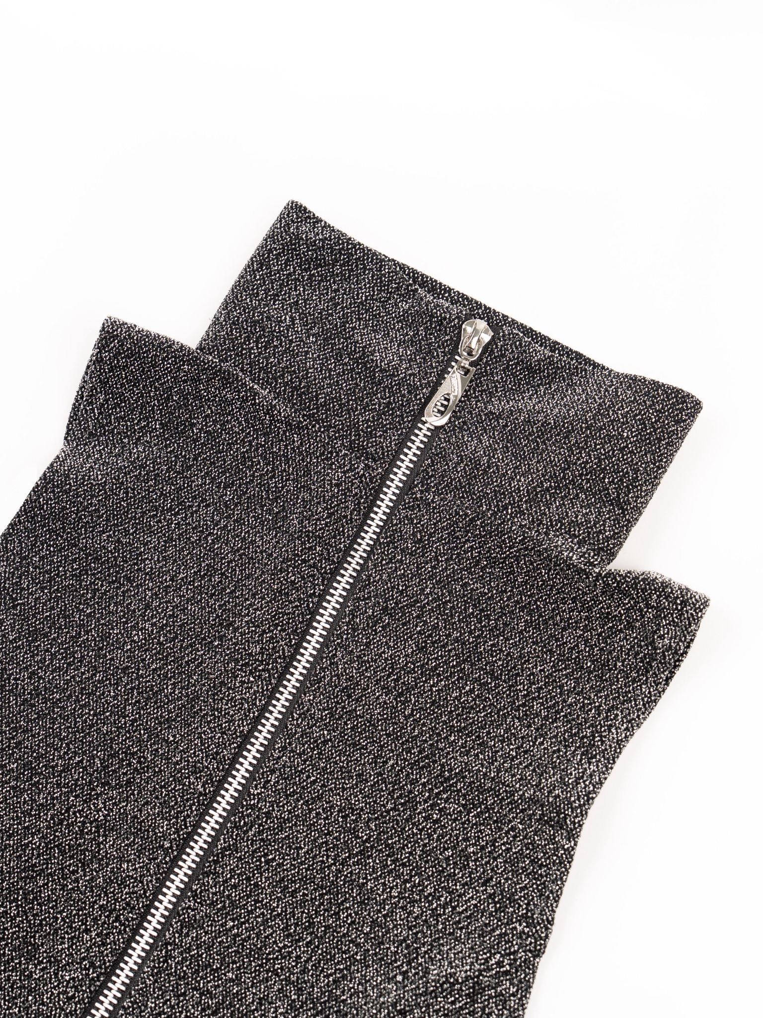  Áo Ba Lỗ Nữ Body Chiết Eo Cổ Trụ Vải Kim Tuyến Khoá Kéo Kim Loại (ABL12) 