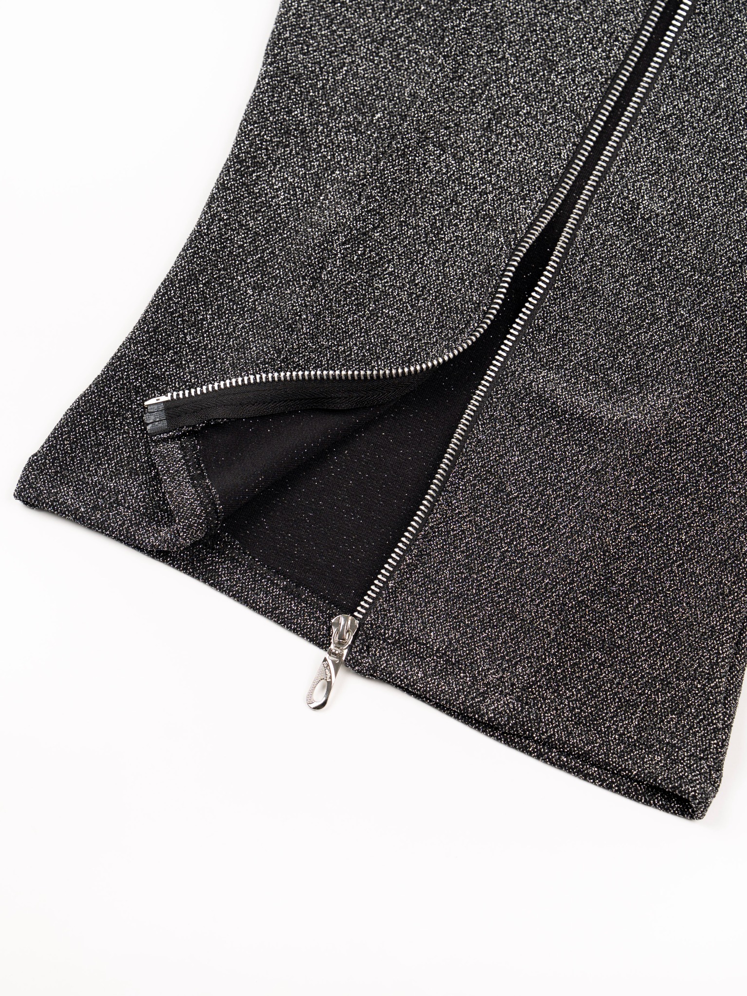  Áo Ba Lỗ Nữ Body Chiết Eo Cổ Trụ Vải Kim Tuyến Khoá Kéo Kim Loại (ABL12) 