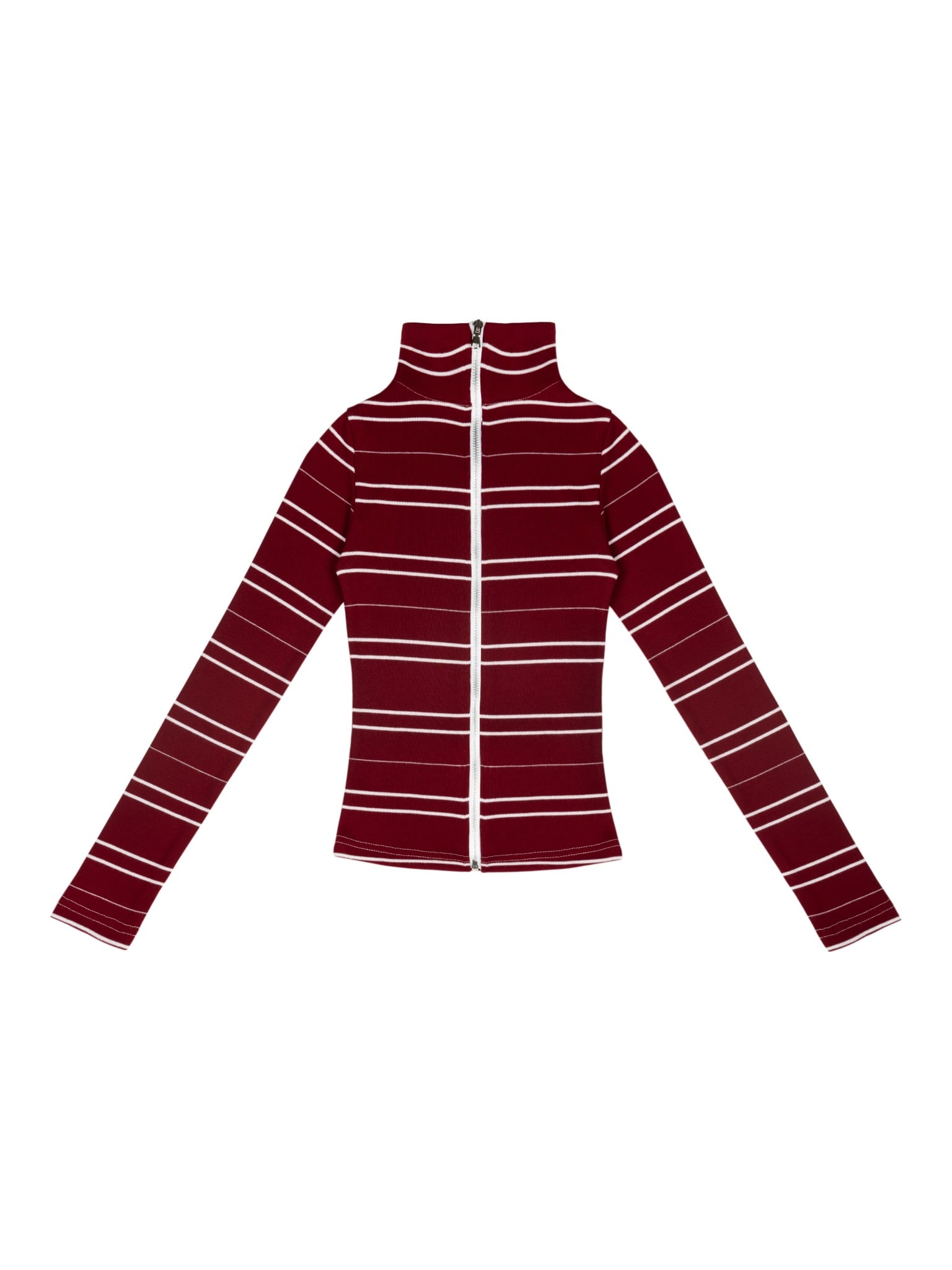  Áo Dài Tay Nữ Ôm Body Chiết Eo Cổ Lọ Khoá Kéo (ATD02) 